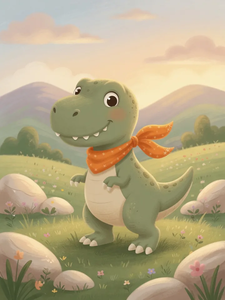 Scena 1: Il piccolo T-Rex che aveva paura di ruggire